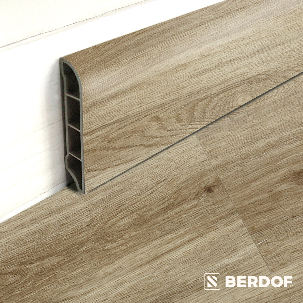 Soklová lišta Dub lněný k vinylové podlaze – Berdof