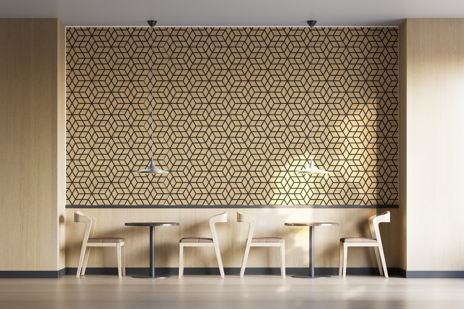 Hexagonální akustické panely pro zvukovou izolaci – Berdof